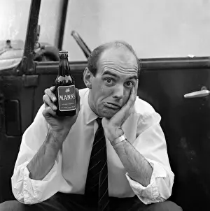Advertisement for Manns brown ale