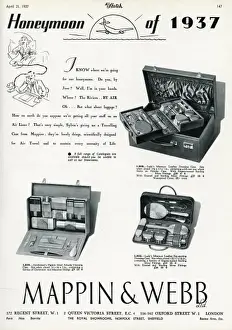 Files Prints: Advert for Mappin & Webb compact dressing case 1937