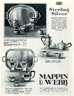 Kettle Prints: Advert for Mappin & Webb tea & coffee service 1929