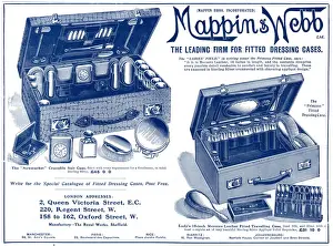 Crocodile Prints: Advert for Mappin & Webbs dressing cases 1907 Advert for Mappin & Webbs dressing