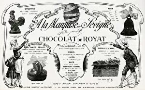 Mould Collection: Advert for Marquise de Sevigne 1910