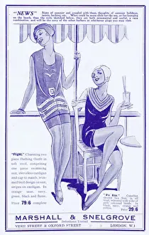 Snelgrove Prints: Advert for Marshall & Snelgrove, London