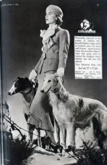 Ronald Prints: Advertisement for Matita Ltd, clothing