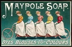 Images Dated 13th September 2019: Advert for Maypole Soap 1900s