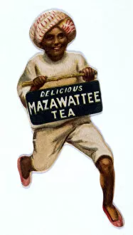 Images Dated 7th August 2017: Advert / Mazawattee Tea
