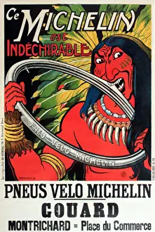 Advertisement for Michelin bicycle tyres