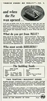 Advert for the Ministry of Food 1946