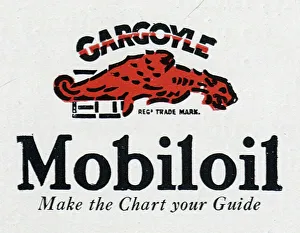 Lubricant Prints: Advert - Mobil oil
