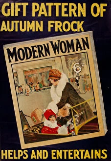 Images Dated 11th November 2016: Advertisement for Modern Woman magazine