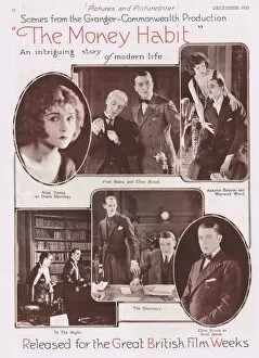 Images Dated 18th July 2012: Advert for the Money Habit (1924)
