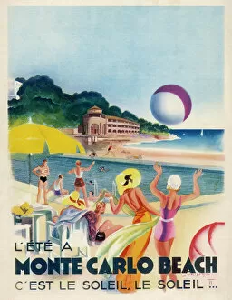 1932 Collection: Advert / Monte Carlo Beach