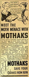 Herald Collection: Advert for Mothaks