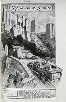 Motorcars Prints: Advert for motoring special in the sphere