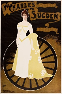 Images Dated 11th November 2016: Advertisement for Mrs Charles Sugden