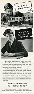 Images Dated 16th March 2016: Advert from the National Saving Committee 1942