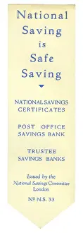 Advertisement for National Savings