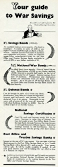 Images Dated 16th July 2012: Advert for The National Savings Committee 1942