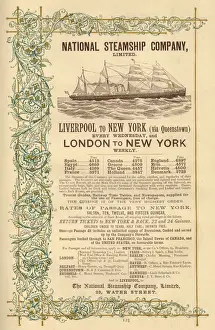 Advert, National Steamship Company Limited