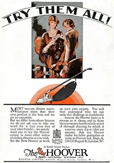 Household Collection: Advert, The New Hoover Vacuum Cleaner