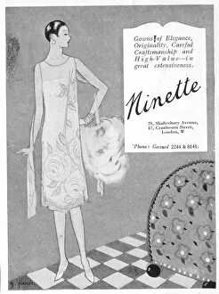 Images Dated 23rd September 2014: Advert for Ninette (1926)