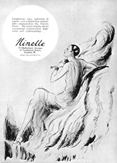 Images Dated 23rd September 2014: Advert for Ninette (1926)