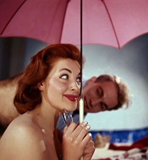 Images Dated 13th January 2016: Advertisement for Nivea cream