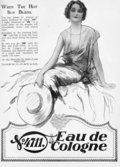 Advert for no4711 Eau de Cologne, 1926