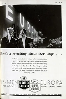 Advert for Nord Lloyd