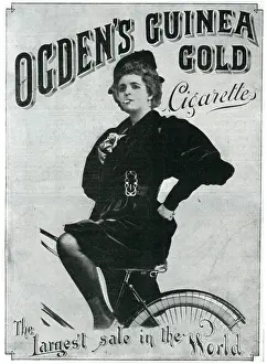 Advert for Ocdens Guinea Gold Cigarettes 1897