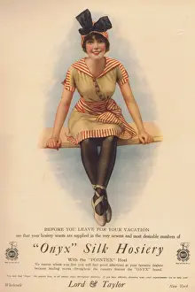 Advert for Onyx Silk Hosiery, 1915