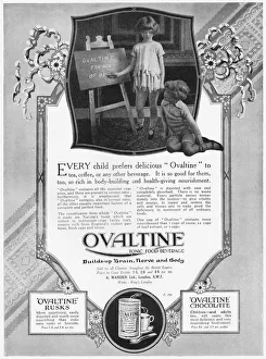 Advert for Ovaltine, 1925