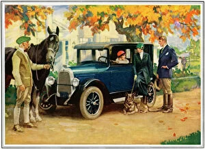 Images Dated 17th January 2020: Advert, Overland Whippet Car