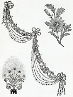 Advertising Gallery: Advert for Parisian Diamond Company 1886