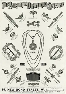 Bracelet Prints: Advert for Parisian Diamond Company 1896