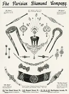 Advert for Parisian Diamond Company 1912