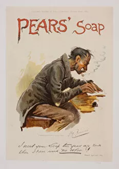 Images Dated 10th November 2016: Advertisement for Pears Soap