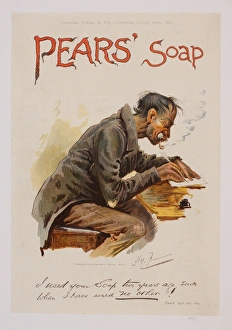 Images Dated 10th November 2016: Advertisement for Pears Soap