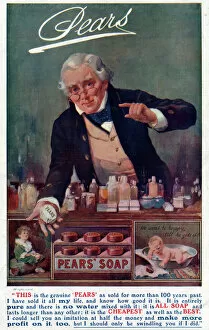 Soap Collection: Advert for Pears Soap - A Chemist Recommends... 1912