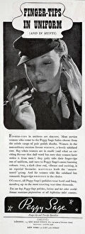 Salon Collection: Advert for Peggy Sage