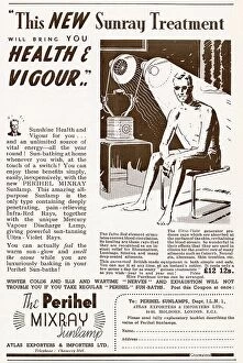 Violet Collection: Advert for Perihel Mixry - Sunlamp 1940