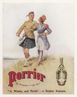 Advert / Perrier Water