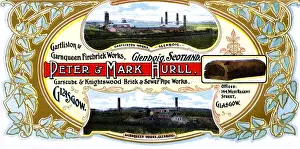Advert, Peter & Mark Hurll, Brick and Sewer Pipes, Glenboig