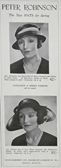 Advertisment Prints: Advertisement for Peter Robinson
