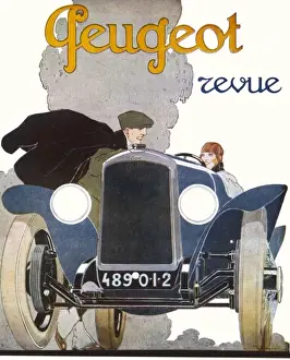 Peugeot Prints: Advertisement for a Peugeot