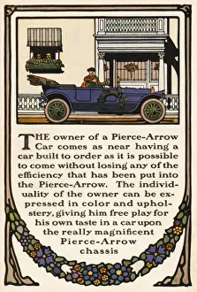 Chassis Prints: Advert / Pierce-Arrow Car