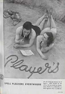 Informal Prints: Advert for Player's cigarettes