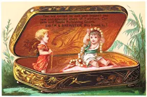 Advertising postcard, Smith & Brewster