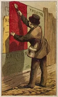 Posters Gallery: ADVERT / BILL POSTER 1880
