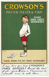 Greedy Prints: Advert / Potted Meat / Fish