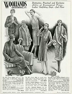 Slip Gallery: Advert for practical womens clothing 1929